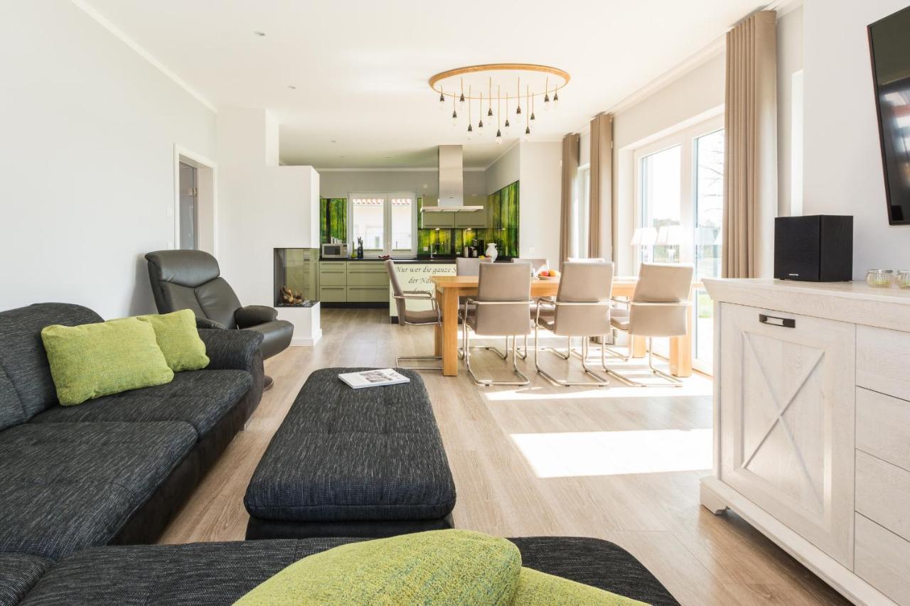 Luxus-See-Domizil Mit Sauna, Kamin Und Boot-130 Qm Fuer 6 Personen Краков-ам-Зе Екстер'єр фото