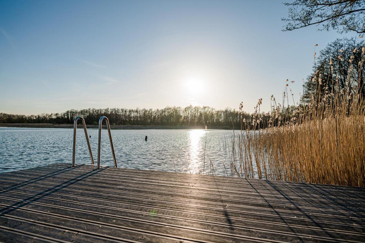 Luxus-See-Domizil Mit Sauna, Kamin Und Boot-130 Qm Fuer 6 Personen Краков-ам-Зе Екстер'єр фото